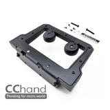 CCHand DIY Spare Part Metal Front Bumper Suitable for Land Rover D90 D110 1/10 RC4WD G2 RC Crawler Radio Controlled Cars DIY Model