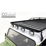 CCHand Metal Spare Part Roof Rack DIY for 1/10 Gelande II RC4WD D110 RC Crawler Cars Land Rover Defender Remote Controlled Model