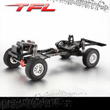 TFL 1/10 Crawler D110 RC Car Toys 334MM Wheelbase Metal Carbon Fibre Chassis KIT Shell Body Without Battery Radio Motor ESC Servo