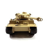 Mato 100% Metal 1/16 Scale Yellow German Tiger I BB Shooting KIT RC Tank 1220 Steel Driving Gearbox Armored Vehicle