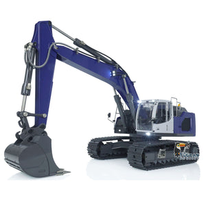 XDRC Metal 1/14 Scale Remote Control Hydraulic Excavator of 945 Electric RC Truck Model W/ Radio Light Motor Servo