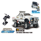 HG 1/10 RC Vehicles P409 Pickup Model 4x4 Rally Car Racing Remote Control Crawler 2.4G Radio Motor W/O Battery