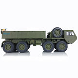1/12 U.S Military Truck P801 8X8 Chassis RC Model Car ESC Motor Servo Radio Controller & Receiver LED Light Sound System