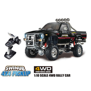 HG 1/10 RC Toys Vehicles P409 Pickup Model 4x4 Rally Car Racing Remote Control Crawler 2.4G Radio Motor W/O Battery