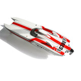 G30E 30CC Fiber Glass 70KM/H Gasoline Racing ARTR RC Boat W/ GT3C Radio System Engine Propeller Servo