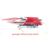 E26 Fiber Glass Electric Racing RTR RC Boat Remote Control Toys W/ Motor Servo ESC Battery Flysky Radio System