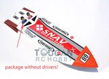 G26A2 Prepainted Gasoline Racing KIT RC Boat Hull Only for Advanced Player without Engine Radio Servo