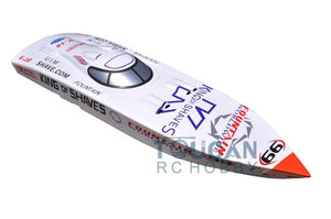 G26IP1 26CC Prepainted Gasoline KIT RC Boat Hull Only for Advanced Player without Engine Propeller Radio Servo
