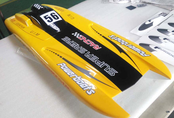 26CC Fiber Glass RC Boat Gasoline Engine G26L ARTR Racing Model 1170MM without Radio Battery Servo