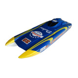 Prepainted 26CC G26L Gasoline Racing KIT Fiber Glass RC Boat Hull Only DIY Model without Engine Servo Propeller Shaft