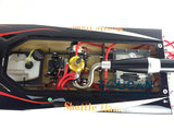 G30D 30CC Skyfire Fiber Glass Gasoline Racing ARTR RC Modelb Remote Control Boat Shaft Engine W/O Flysky Radio Servo