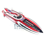 G30H 30CC Fiber Glass Deep-V Monohull Gasoline ARTR RC Boat Engine Without Radio System Servo Battery