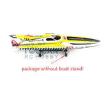 G30H 30CC Fiber Glass Deep-V Monohull Gasoline ARTR RC Boat Engine Without Radio System Servo Battery