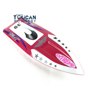 H640 Prepainted Red Electric Racing KIT DIY Boat Hull Only for Advanced Player RC Model Toys
