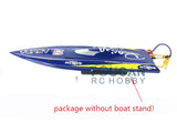 H750 Fiber Glass RC Boat Electric Racing RTR Model W/ Motor Servo ESC Battery Flysky Radio System