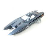 M370 Prepainted Gray Racing KIT RC Boat Hull Only for Advanced Player Electric Model Remote Control Model
