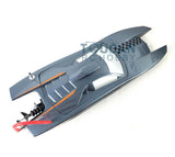 M370 Fiber Glass Gray Electric Racing RTR RC Boat W/ GT3C Flysky Radio System Motor Servo ESC Battery
