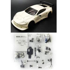 Body Shell Car Chassis KIT For DIY 1/28 4*4 MINID Racing Vehicles Toys RC Drift Cars Model