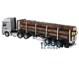 1/14 Scale 3Axle Toucanrc Remote Control Timber Truck Pole Tractor Flatbed Semi Trailer Lorry KIT Model W/O ESC Servo Motor