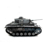 Mato 100% Metal 1/16 Scale 360 Turret German Panther III BB Shooting RTR RC Tank 1223 Radio Controller Battery
