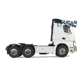 Toucanrc 1/14 3Axles RC Tractor Truck KIT DIY Model Motor for Tamiyaya Remote Control Trailer Vehicles