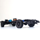 1/10 JDM RC Racing Model Car Blue F-150 Rock Crawler Model KIT-E Radio ESC Motor DIY W/O Battery Charger LED Light Sound