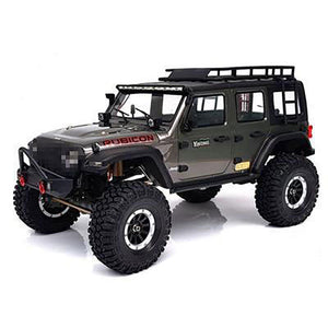 4*4 YIKONG 4WD YK4102 1/10 Bright Grey Crawler Car RC Model ESC Motor Servo Light System RC Controller & Receiver W/O Battery