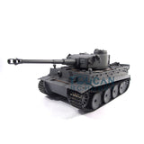 Mato 100% Metal 1/16 Scale Gray German Tiger I Infrared Version RTR RC Tank 1220 360 Turret Transmitter Battery