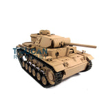 Mato 100% Metal 360 Turret 1/16 Scale Yellow German Panther III Infrared RTR RC Tank 1223 Remote Control Model