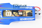 M380 Fiber Glass Catamaran Electric RTR RC Race Boat W/ Motor Servo ESC Battery Radio System Remote Control Toys