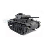 Mato 100% Metal 1/16 Scale Gray German Panther III Infrared Ver RTR RC Tank 1223 Tracks 360 Turret Radio System Model
