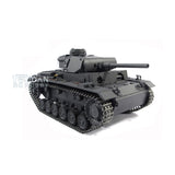 Mato 100% Metal 1/16 Scale Gray German Panther III BB Shooting 360 Turret RTR Remote Control Tank 1223 Model