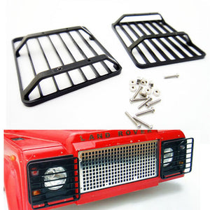 CCHand Metal Spare Part Front Rear Light Grill for RC4WD G2 1/10 RC Crawler Car Land Rover Defender D90 Radio Controlled DIY Model
