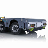 1/14 Scale Metal CNC Heavy 5Axle Steering Trailer W/ Sticker Light Motor ESC Servo For TAMIYA RC Tractor Truck Car Model