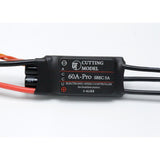 One-way 60A Brushless ESC for CUT Model 5055 5065 Pump 1/12 1/14 Scale Hydraulic RC Excavator Remote Control Dozer Model