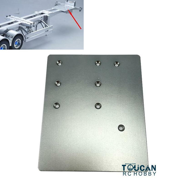 Toucanrc Metal Spare Part Upper Platen for DIY 1/14 Scale RC Tractor Truck Trailer Cars TAMIYA Vehicle Model