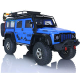 1/10 Scale RC Crawler Car Model 4*4 Off-road Climbing Vehicle HG P411 9KG Servo ESC 2speed Gear Motor Radio Controller W/O Battery