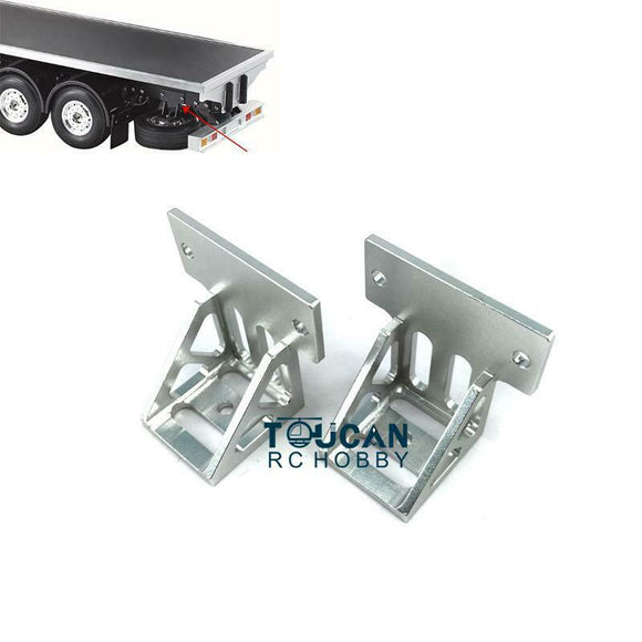 Toucanrc 1/14 Scale Metal Spare Wheel Tire Holder for TAMIYA RC Tractor Truck Trailer DIY Construction Cars Model