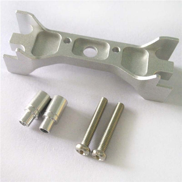 Toucanrc Metal Transom D Crossbeam W/ Screws Spare Part for 1/14 Scale 2Axles RC Tractor Truck Cars DIY TAMIYA Model