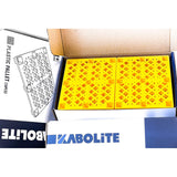 KABO Kabolite 10pcs Yellow Plastic Pallets for 1/14 Scale K970 Remote Control Excavator Model LESU TAMIYA RC Forklift Trucks