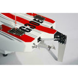 G30E Kevlar Red and White 30CC Prepainted Gasoline Racing ARTR RC Boat Model W/ Radio System Servo Flameout System CNC hardware