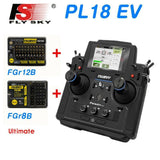 Flysky 18CH 2.4Ghz PL18EV Radio System Transmitter FGR12B FGR8B Receivers for RC Car Truck Boat Tank Scale Remote Control Model