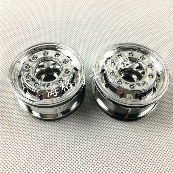Toucanrc Plastic Spare Parts Front Wheel Hub A for 2Axle 3Axle RC 1/14 Tractor Truck Trailer Radio Controlled TAMIYA Dumper Model