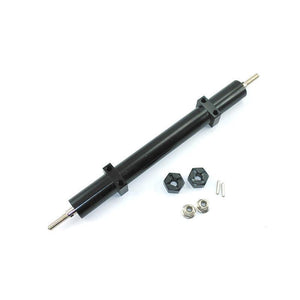 Toucanrc 1:14 Scale Spare Part Metal 140mm Idler Shaft non-power Axle for DIY TAMIYA RC Tractor Truck Trailer Model