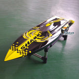 DT RC Boat Hull H750 for High Speed Electric Racing Ships Painted White Shark Radio Control Kits Model Green Black Toy DIY