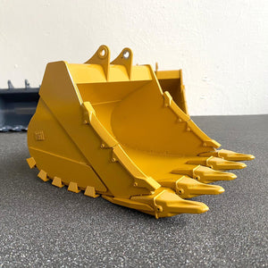 3DP Metal Mining Bucket for 1/14 Scale RC Hydraulic Demolition Excavator Carter 374 UHD Model Radio Control Construction Car
