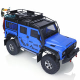 1/10 Scale RC Crawler Car Model 4*4 Off-road Climbing Vehicle HG P411 9KG Servo ESC 2speed Gear Motor Radio Controller W/O Battery