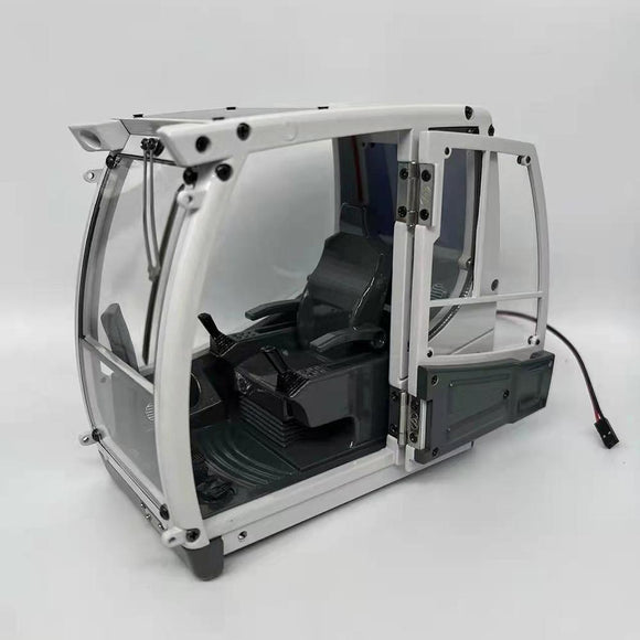 Metal Cabin Interior Cab LED Lights for XDRC 1/14 Scale RC Hydraulic Excavator 945 Model Radio Control Truck Car