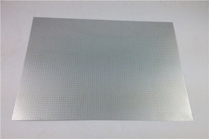 Toucanrc Metal 28*20MM Checkered Plate A for TAMIYA 1:14 Scale RC Tractor Truck Goods Van Cars Vehicle Model